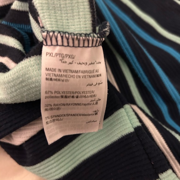 Charter Club Striped Top - Picture 8 of 9